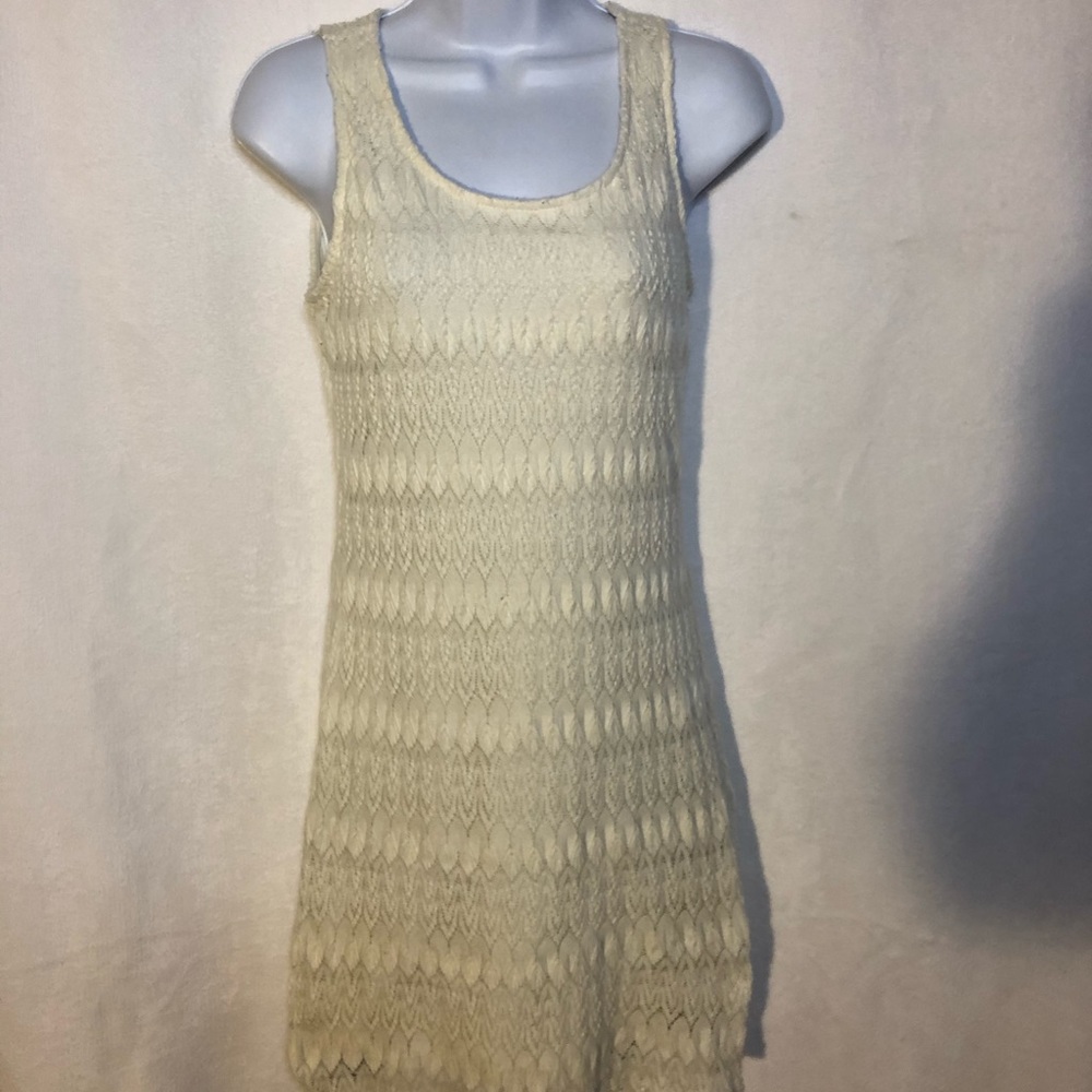LeShop cream tank dress